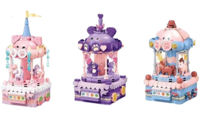Set de construcție Sluban P8027 Carusel, 3 modele, de la 250 pînă la 272 elem.