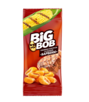 Porumb prăjit Big Bob 60g cu gust "Barbeque"