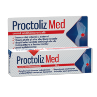 Proctoliz Med crema antihemoroidala 25g+CADOU Fiterman