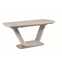 Стол Signal Armani 160 (220) x 90 ceramic szary mat