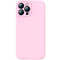 Чехол для смартфона Baseus Liquid Silica Gel Protective iPhone 13 Pro Max, Pink