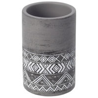 Стакан для зубных щёток Bisk 08395 Suport periute de dinti LOMO gri