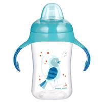 Cană cu pai Canpol 56/519 Птички 300 мл