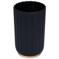 Стакан для зубных щёток Bisk 08295 PRETO
