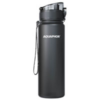 Бутылочка для воды Aquaphor 526603 City, 500ml (negru clasic)