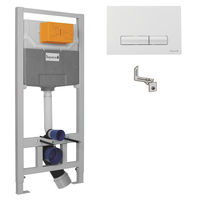 Set de instalare IMPRESE pentru vas de closetă 3in1 (instalare, fixări, buton alb PANI)