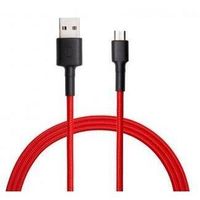 Cablu telefon mobil Xiaomi Mi Braided USB Type-C Cable 100cm Red