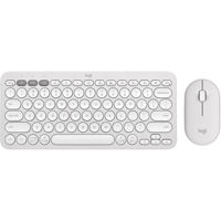 Tastatură + Mouse Logitech Pebble 2 Combo White (RUS)