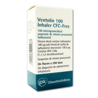 cumpără Ventolin CFC 100mcg/d 200 doze spray (Part.) în Chișinău