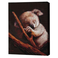 Картина по номерам BrushMe DBS1211FC Mozaic cu diamante 40x50сm (fără cutie) Cântec de leagăn, Lucia Heffernan