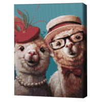 Картина по номерам BrushMe DBS1231FC 40x50 сm (fără cutie) – Lame drăguțe, Lucia Heffernan