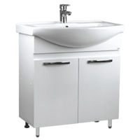 Dulap pentru lavoar Mashtab 11325 Agat cu 2 usi 50cm Alb