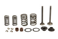Valve Set "Chinese Scooters 4T Gy6" (Valves, Springs, Protections, Seals and Washers)