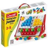 Настольная игра Quercetti 4195 Мозаика FANTACOLOR Junior Basic 48шт