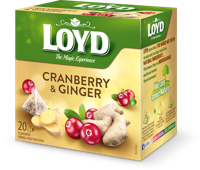 LOYD Cranberry & Ginger, 20 пак.