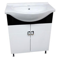 Шкаф под умывальник Aquaplus Modern Black 65 cu lavoar 7065