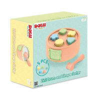 Музыкальная игрушка Dolu 5194 Set de joaca 2 in 1: toba si sortator de forme, 1457D