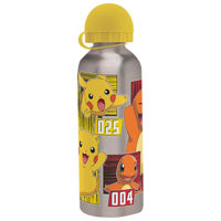 Бутылочка для воды KiDS Licensing PK0001 Aluminium Water Bottle 500ml Assort 3 Pokemon Designs CDU