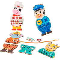 Игрушка miscellaneous 11133 Jucarie din lemn siret Animale 237-1445