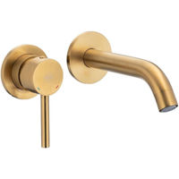 Baterie pentru cadă kfa armatura Moza матовое золото встраиваемый в стену латунь