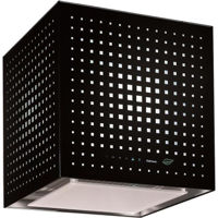 Вытяжка Falmec RUBIK E-ION 42 E.P.CAP. Black Glass RAL 9005 (with filter pack)