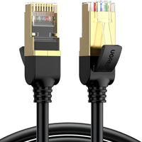 Кабель для IT Ugreen 11273, Cat7 F/FTP Ethernet Cable, Pure Copper, Shielded, 10m, Black