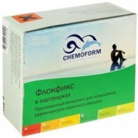 Аксессуар для бассейна Intex 90815 Flockfix în cartușe Chemoform 8x125 g/1 kg