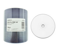 Printable 100*Spindle DVD-R 4.7GB, 16x, Omega, FF White Inkjet