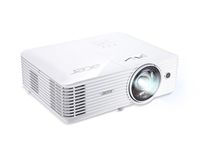 WXGA Projector ACER S1386WH (MR.JQU11.001), DLP 3D, Short Throw, 1280x800, 3600lm, 20000/1, VGA, HDMI, Audio Line-out, Speakers 16W, 3.1kg, EURO EMEA, White