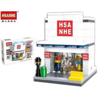 Конструктор Promstore 43900 Конструктор Hsanhe mini street Магазин Одежды 21x15x5cm 186