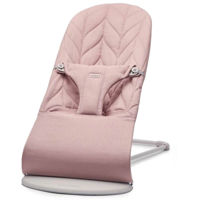 Детское кресло-качалка BabyBjorn 606222A Bliss Dusty Pink, Petal Quilt