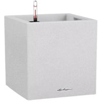 Цветочный горшок Lechuza Canto Color Square 30, Quartz White