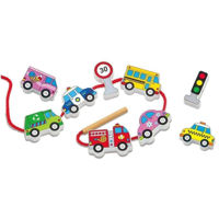 Игрушка Viga 59851 Lacing Blocks Transportation