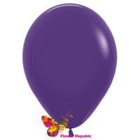 Латексный воздушный шар Фиолетовый-30 см