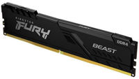 .8GB DDR5-5200MHz Kingston FURY Beast (KF552C40BB-8), CL40-40-40, 1.25V, Intel XMP 3.0, Black