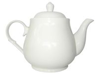 Ceainic pentru infuzie "con" 0.8l din ceramica alb