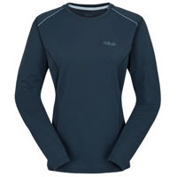 Одежда для спорта Rab Tricou dame Force LS Tee Tempest Blue 12 (QBL-08-TMB-12)
