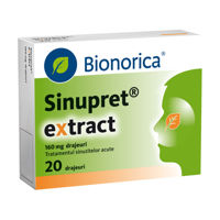 cumpără Sinupret extract 160mg drajeuri N10x2 în Chișinău