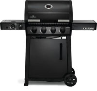 Мангал Napoleon Gratar pe gaz Legend 425 negru, cu arzator infrared (LD425DSIBPK-CZ)