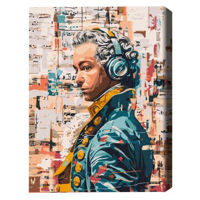 Картина по номерам BrushMe BS54039 40x50 cm (în cutie) Mozart modern