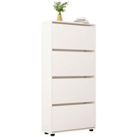 Raft pentru încălțăminte Mobildor-Lux Leo 90x27x164H cm White