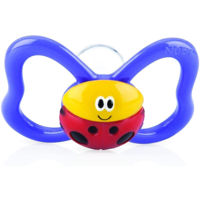 Suzetă Nuby ID5807MFSN1BLUE Веселые жучки силик. 6-18мес. синяя