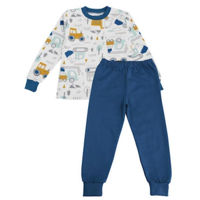 Детская одежда Minikin 2430101110 Пижама р-р110, синий, мальчик