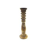 Свеча Holland 47299 NVT Подсвечник дерево манго 45x13cm