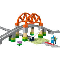 Конструктор Lego 10426 Train Bridge And Tra