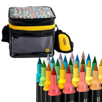 Set de creație Mideer MD4243 Set markere pe bază de ulei cu 2 capete, 80 de culori