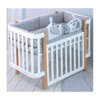 Детское постельное белье Veres 216.28 love is, grey (6ед.)