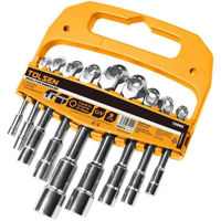 Set de unelte de mână Tolsen Set 9 chei tubulare tip-L 7/8/10/11/12/13/14/17/19mm (15086)