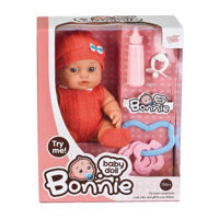 Кукла Essa LD9901A Bonnie în costum roșu (cu accesorii), 25cm