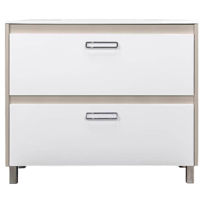 Шкаф под умывальник Bayro Montana Pro Allegro 800 серый камень